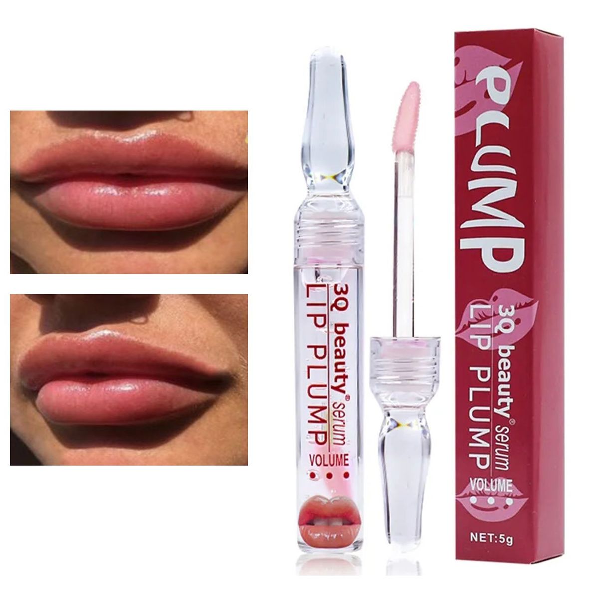 GENERICO - Suero Labial Voluminizador Instantáneo, Potenciador 2 Und