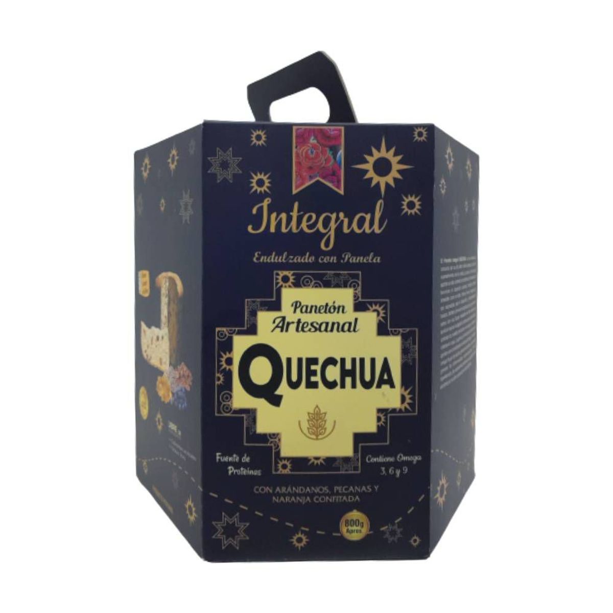 GENERICO - Panetón Artesanal Integral x 800 g - Quechua