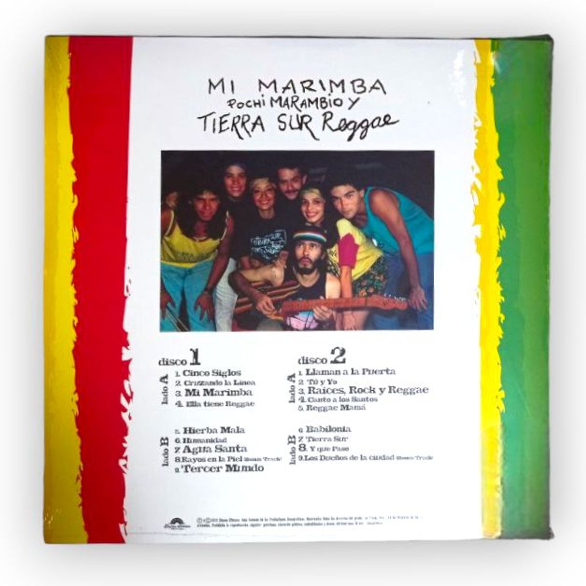 GENERICO - Disco de vinilo Mi Marimba de Pochi Marambio y Tierra Sur