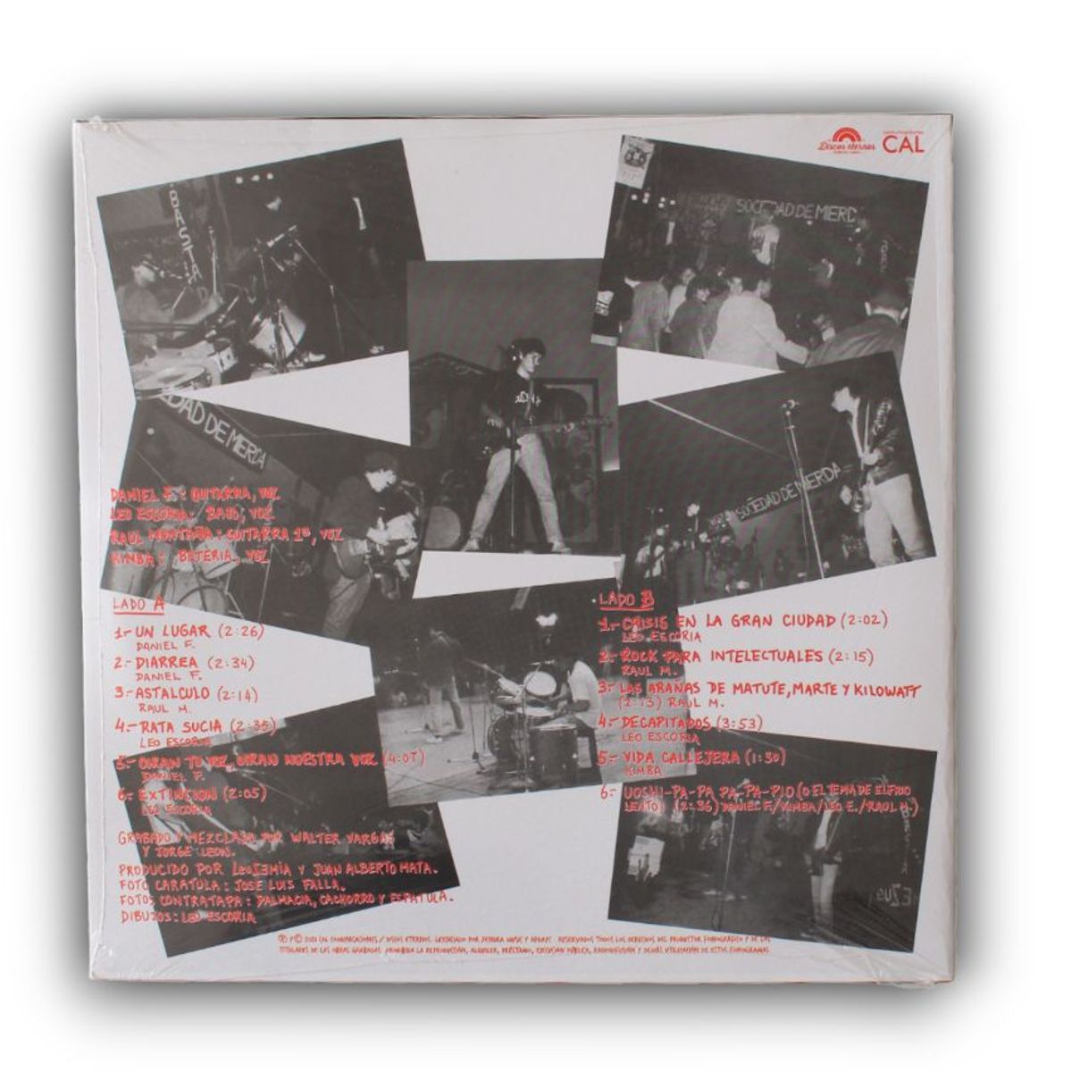 GENERICO - Disco de Vinilo Leusemia de Leusemia