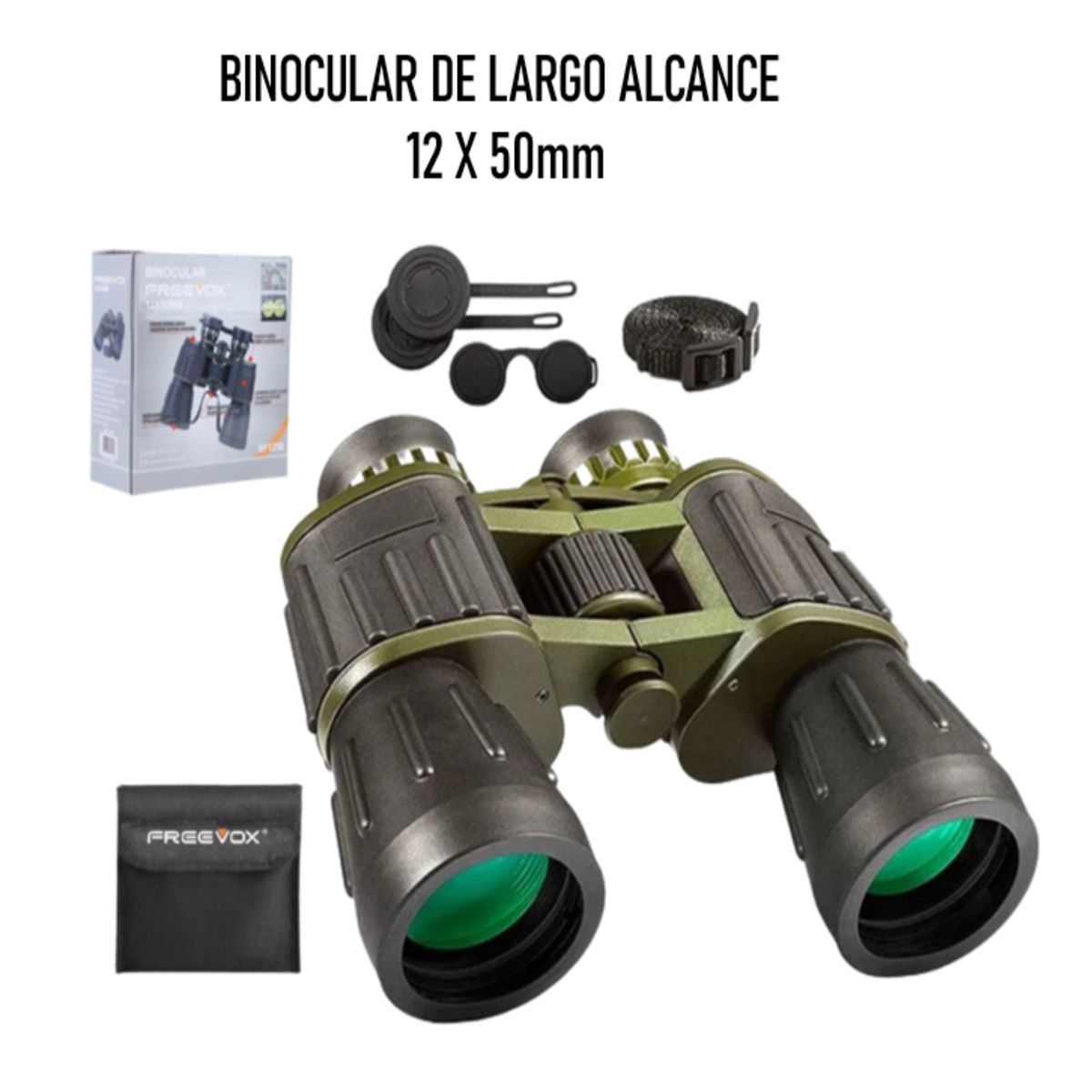 FREEVOX - BINOCULAR DE GRAN ALCANCE FREEVOX BF-1250