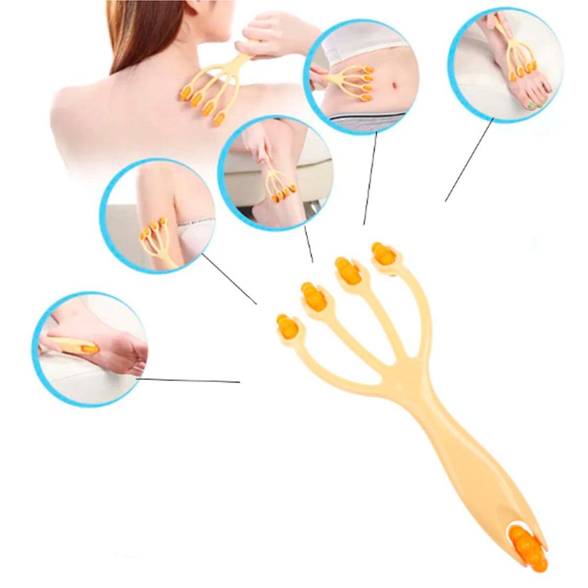 GENERICO - Masajeador Spa Cabeza Cuerpo