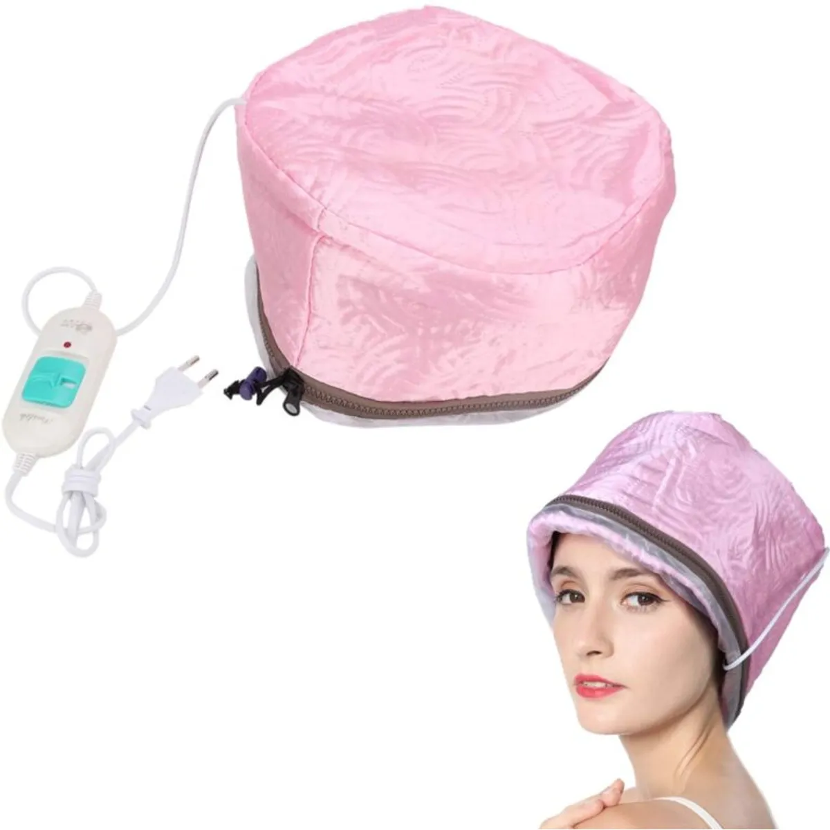GENERICO - Gorro Térmico Eléctrico Para Tratamiento Capilar Spa