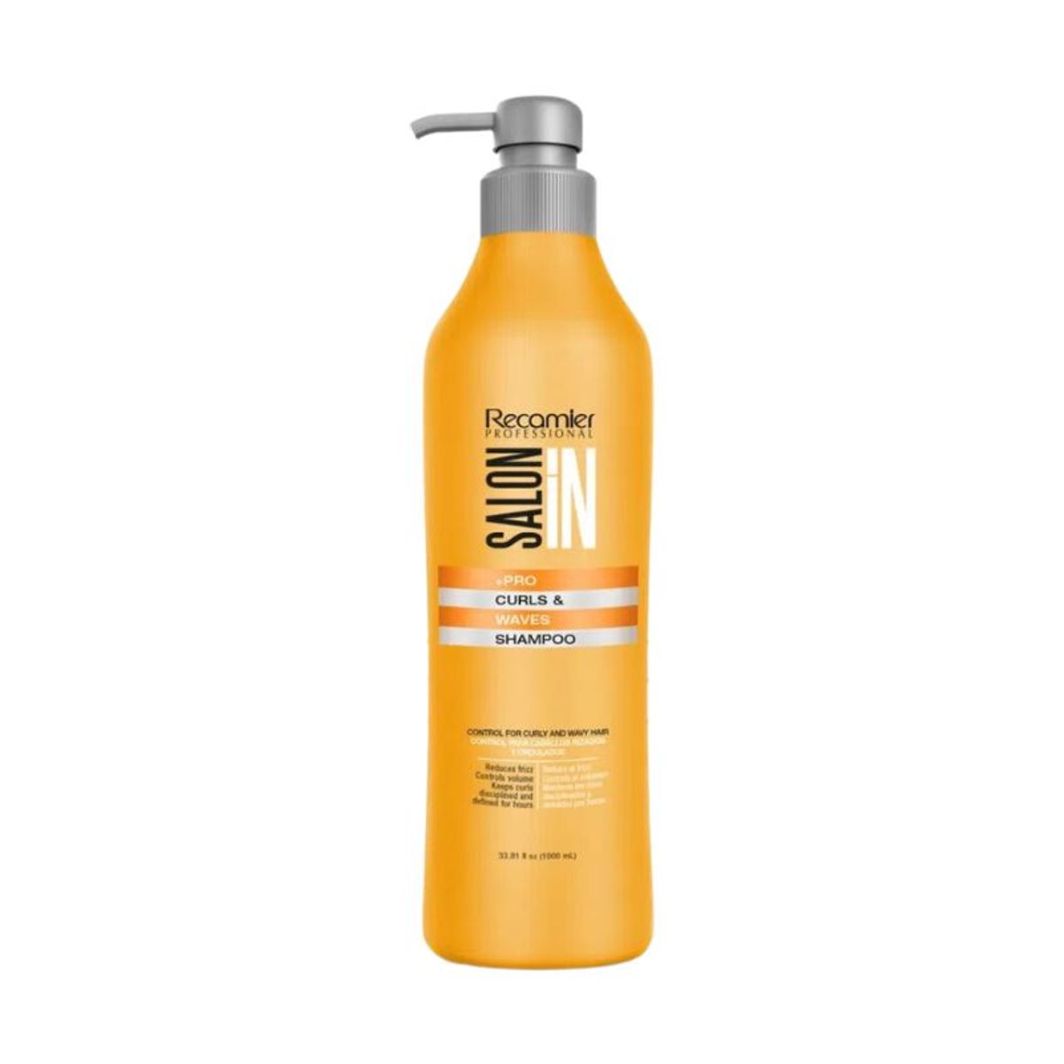SALON IN - SALON IN - Curls Waves Shampoo 1L  Acondicionador 1L  Mask 500ML