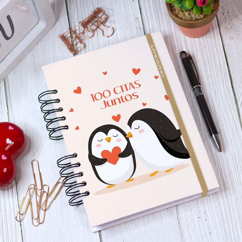 GENERICO - Libro 100 Citas Juntos - Regalo Para Parejas / Enamorados