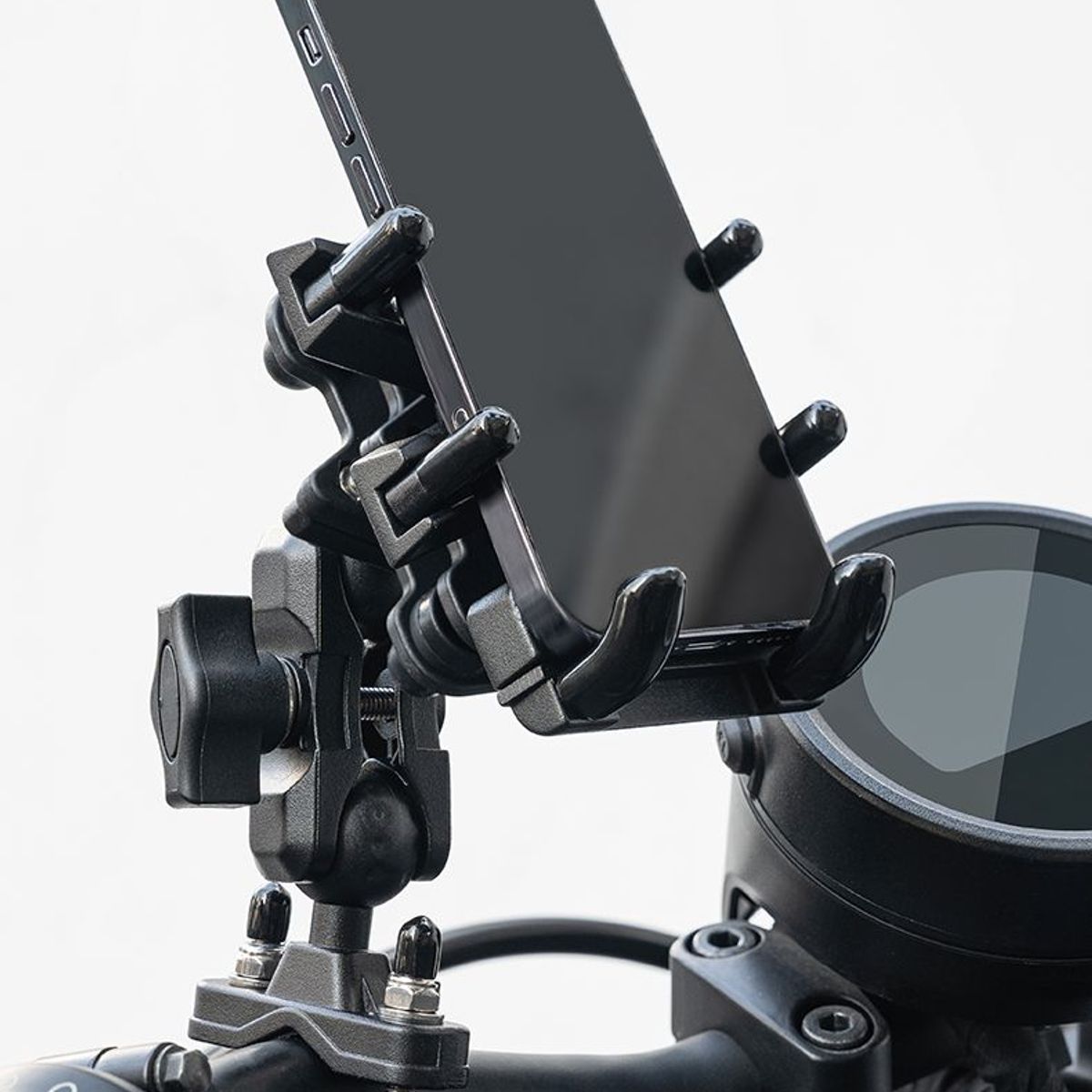 ROCKBROS - Soporte de celular para bicicleta o moto Rockbros