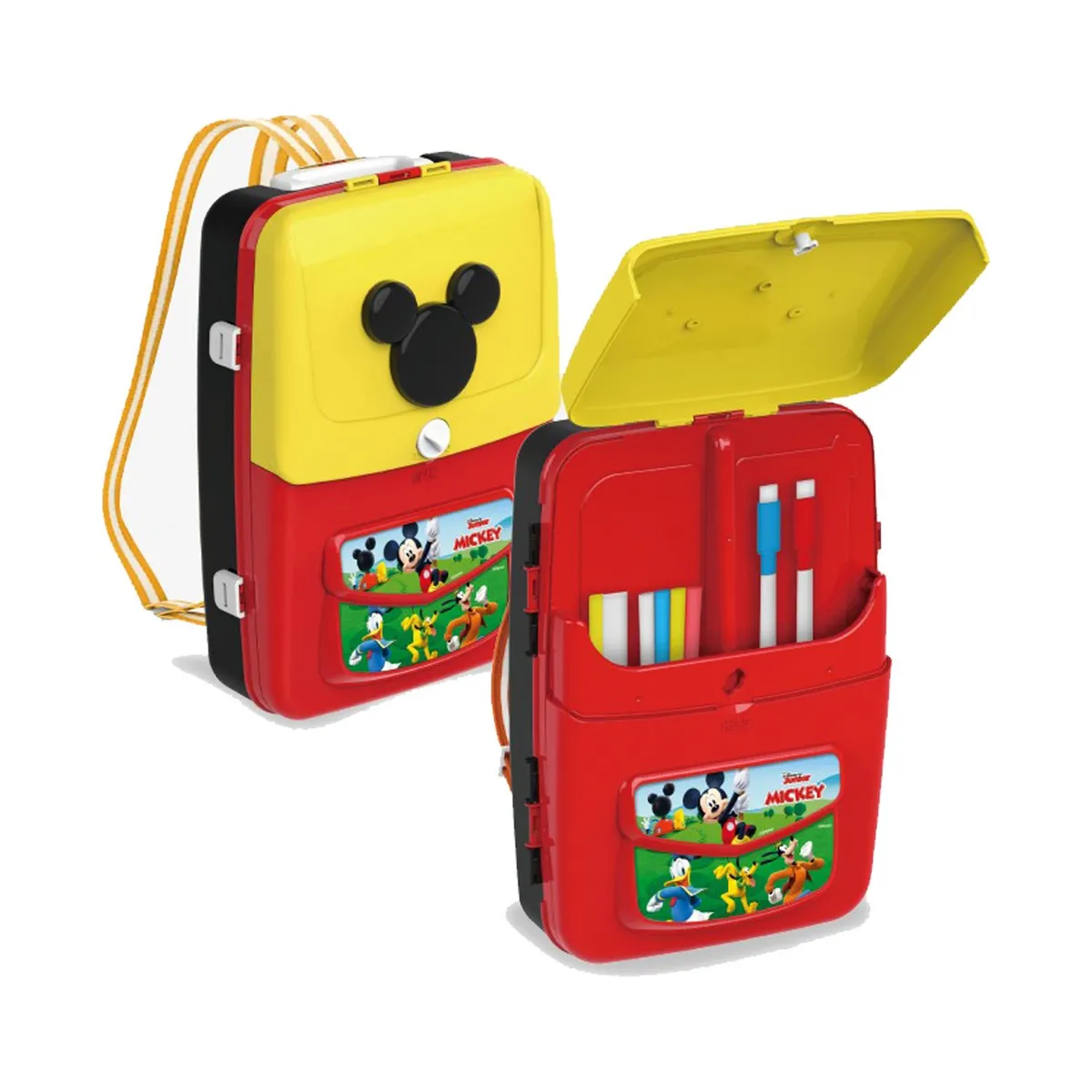 DISNEY - Set de Dibujo y Mochila Mickey Mouse 2en1 Disney