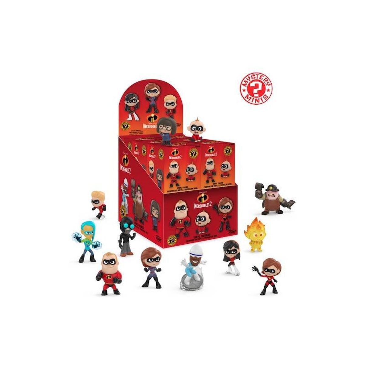 FUNKO - Funko Mystery Mini Los Increibles Blindbox - The Incredibles Disney