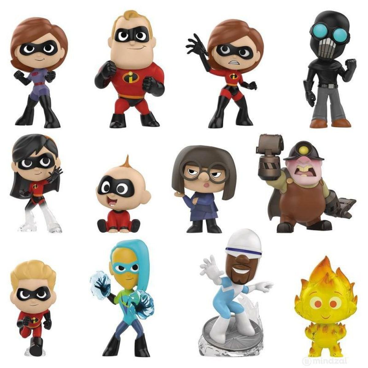 FUNKO - Funko Mystery Mini Los Increibles Blindbox - The Incredibles Disney