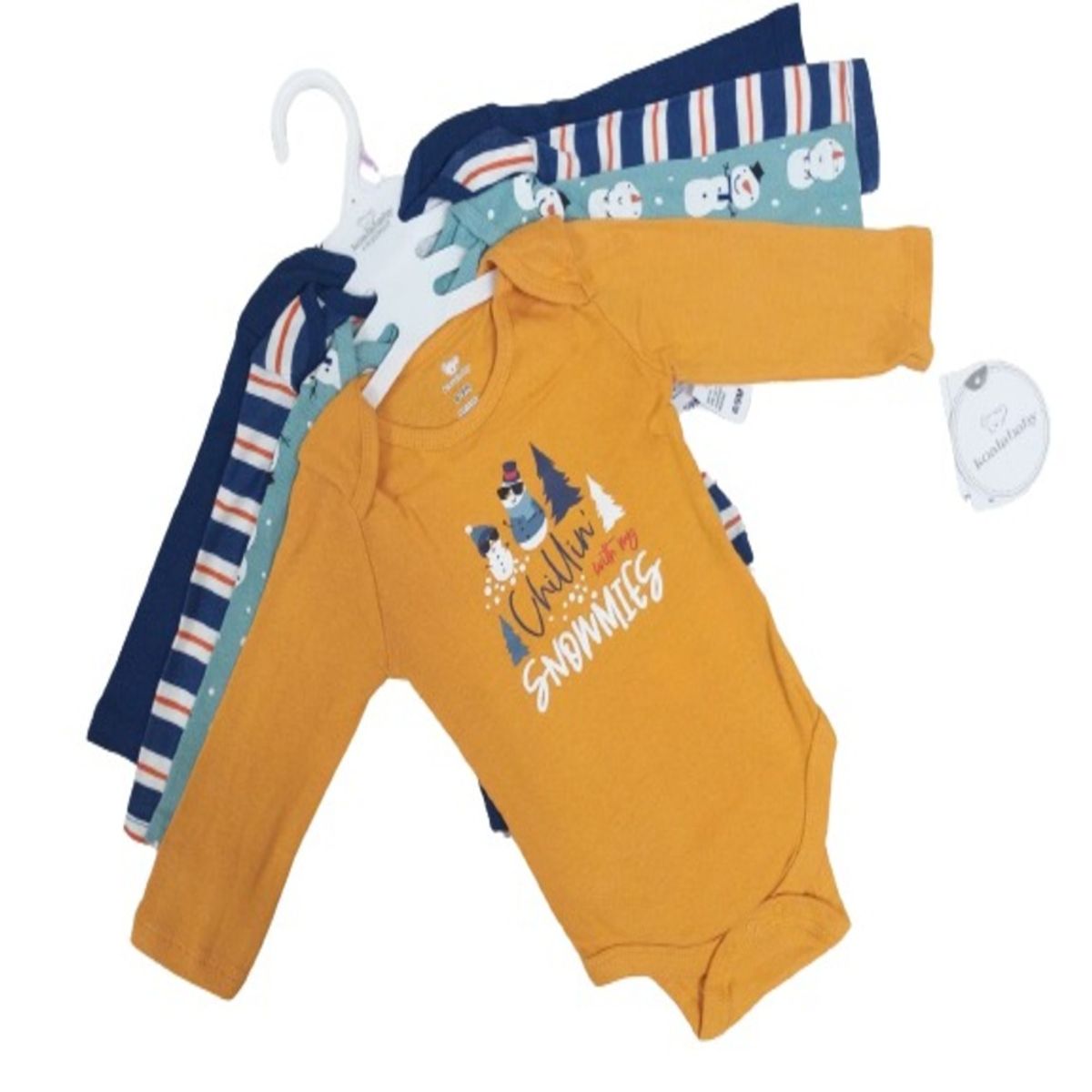 KOALA - Set 4 Bodys Marca Koala Baby