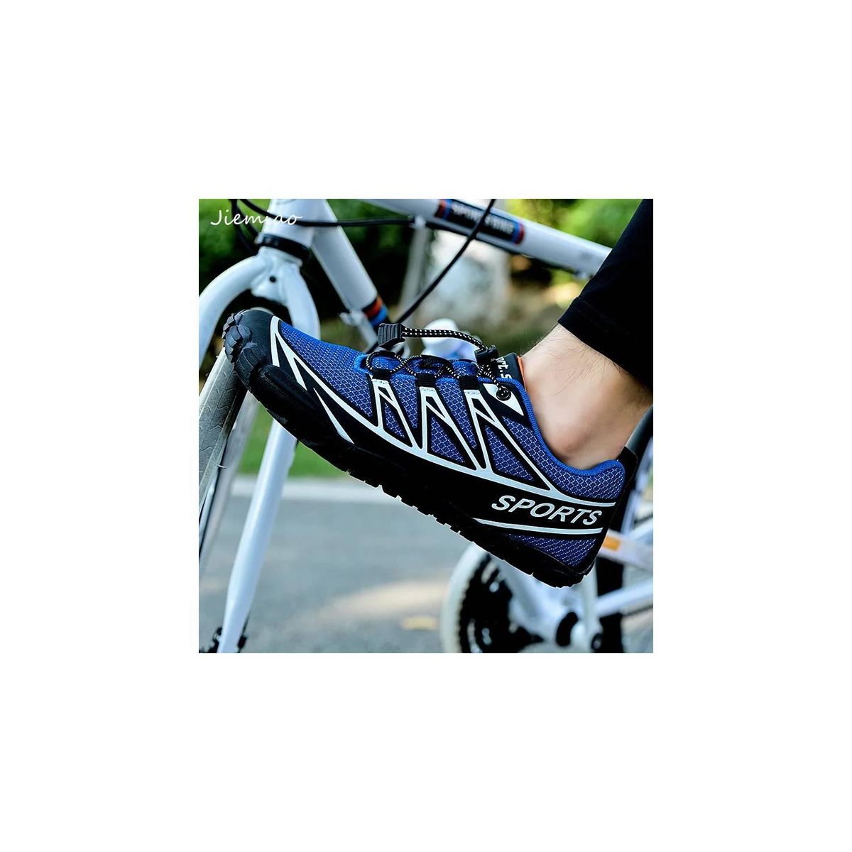 AQUA&MODA - Zapatillas de ciclismo aquamoda Unisex HB2AA Azul - Azul_.