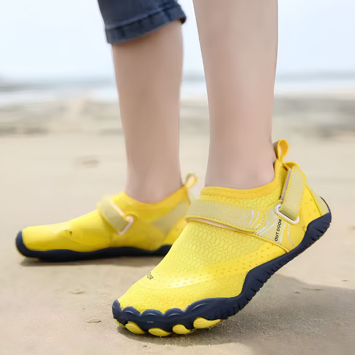 AQUA&MODA - Aquashoes Niños Zapatos Aquaticos Aquamoda Niños N2APAM Amarillo - Amarillo HORMA PEQUEÑA