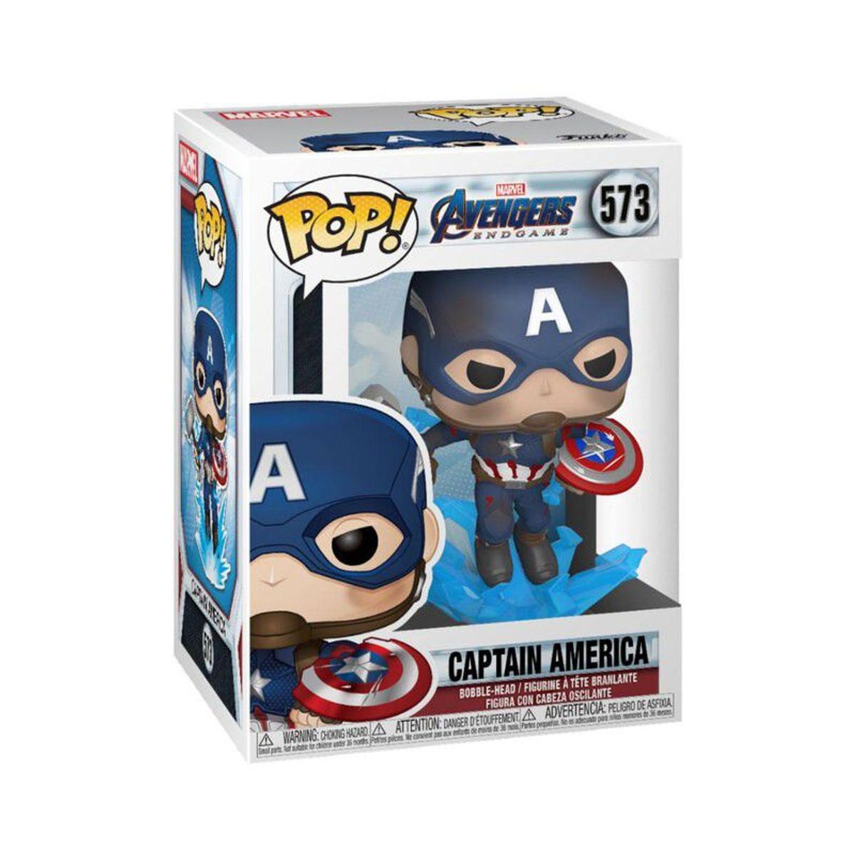 FUNKO - Funko Pop! Marvel: Avengers End Game - Captain America 573