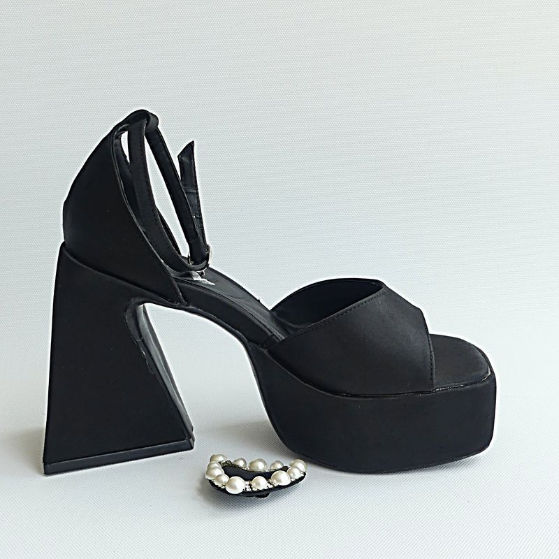 SAPATU - Sandalias de Vestir Mujer Fatima Negro