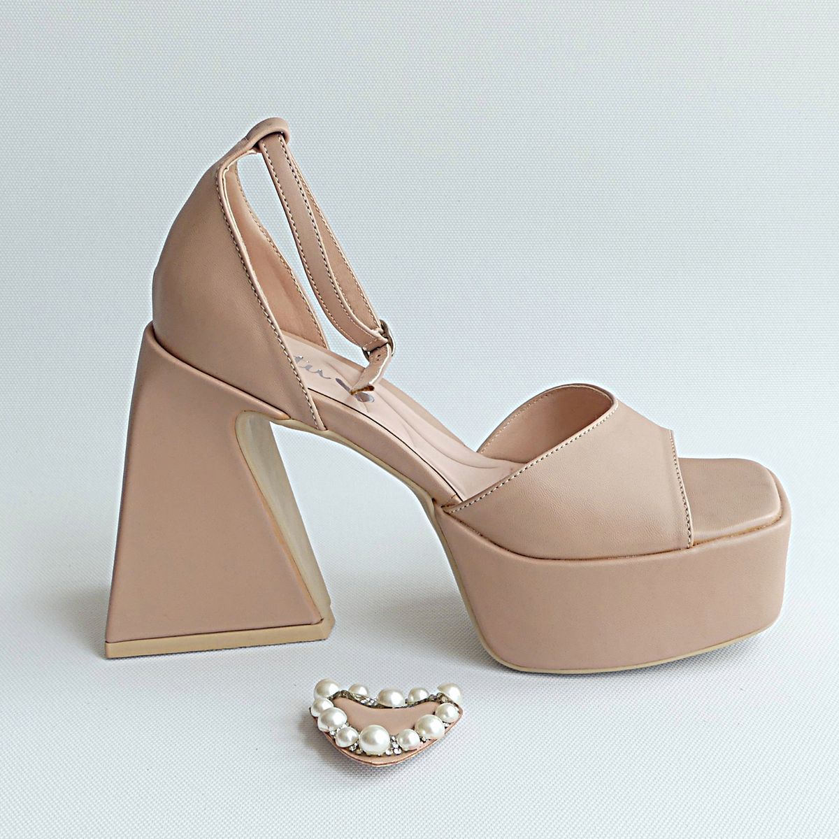 SAPATU - Sandalias de Vestir Plataforma Mujer Fatima Nude