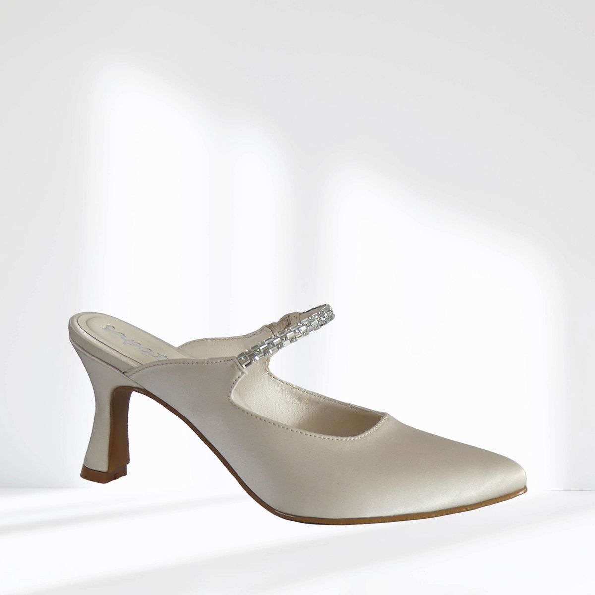 SAPATU - MULES PUMPS BEIGE BLANCO CREMA