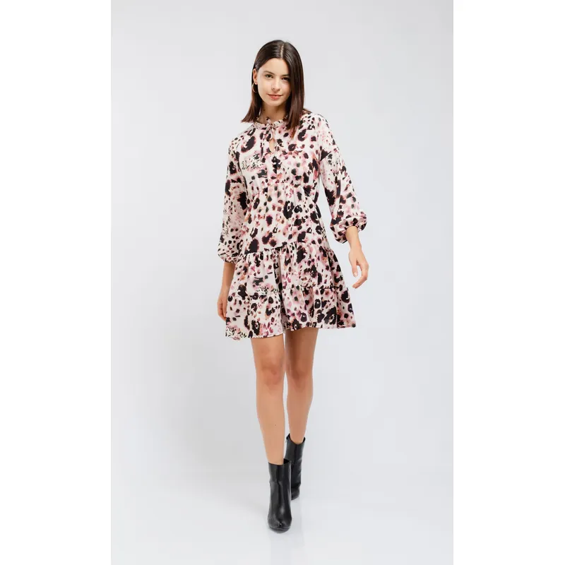 EQUI - Vestido Manga Larga Vólatil EQUI