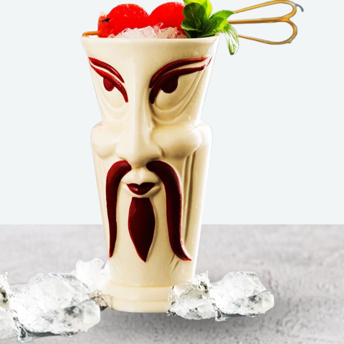 GENERICO - Copa Tiki de Cóctel Samurai 400 ML