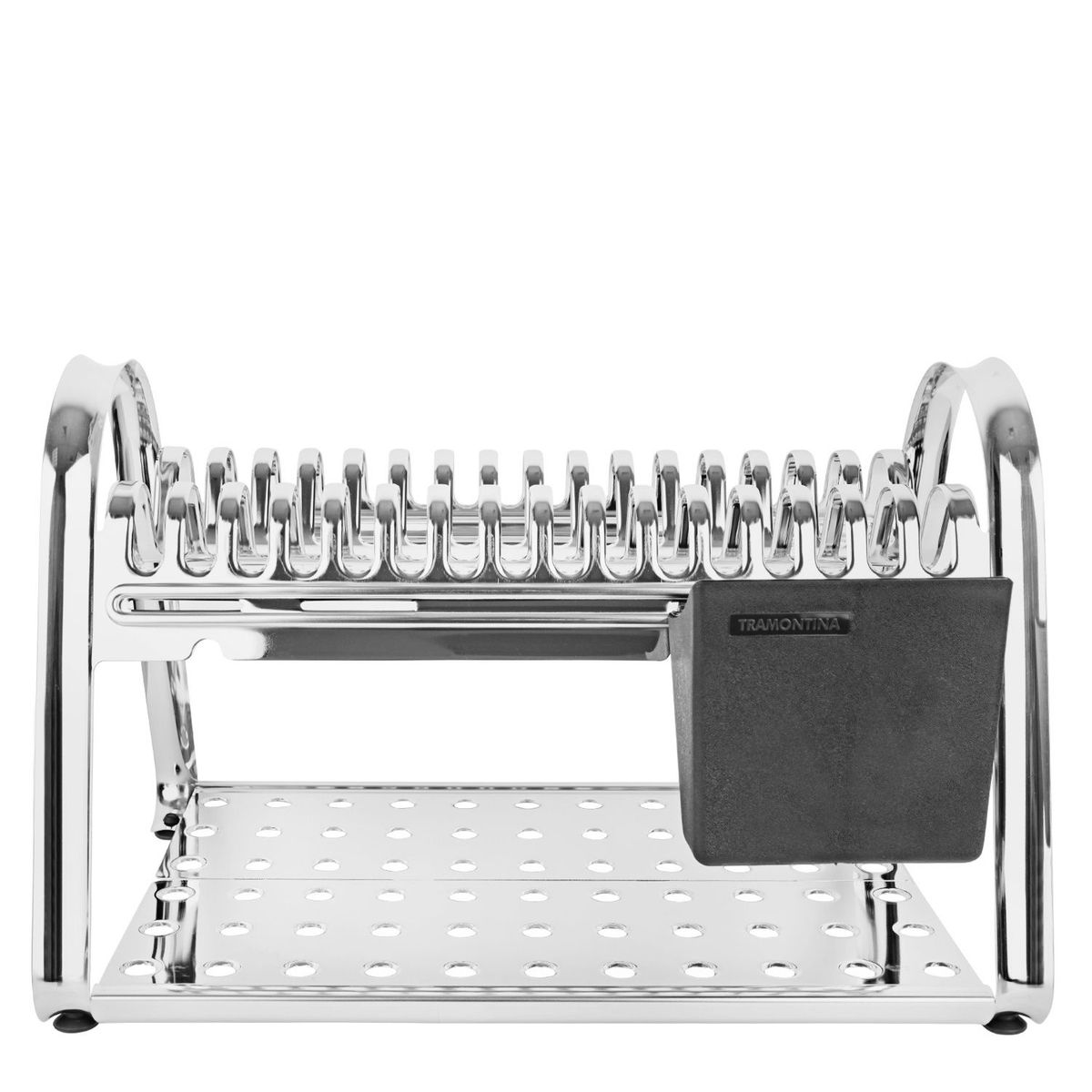 TRAMONTINA - Escurridor de Platos Acero Negro