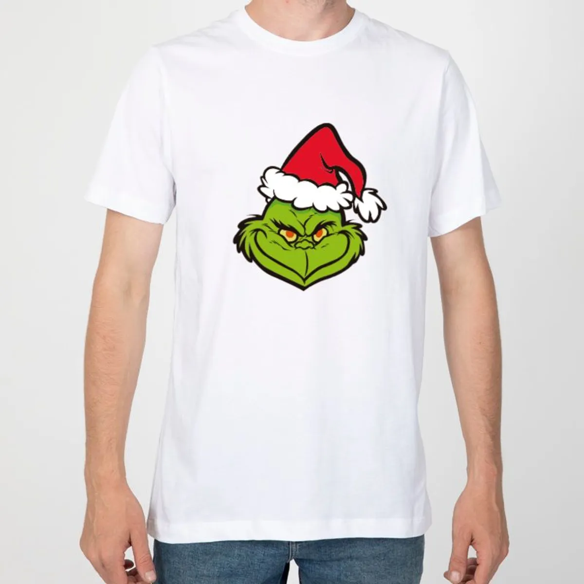 GENERICO - Polo Hombre manga corta diseño Grinch