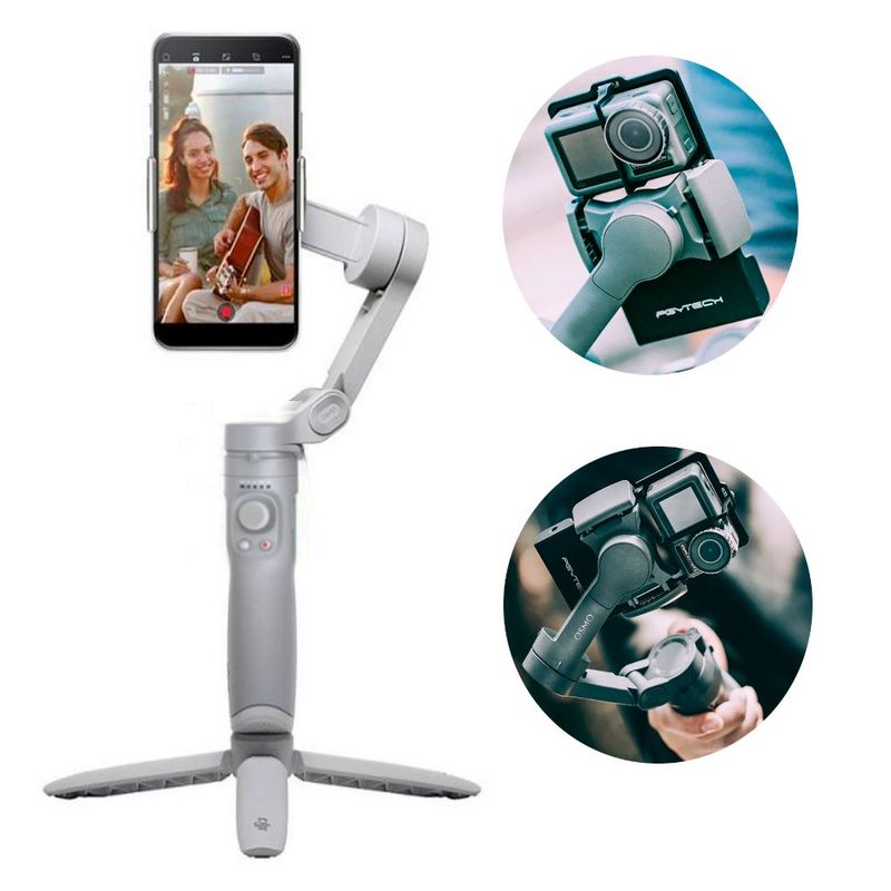 IMPORTADO MC - ESTABILIZADOR PARA CELULAR PEGABLE DE TRES EJES