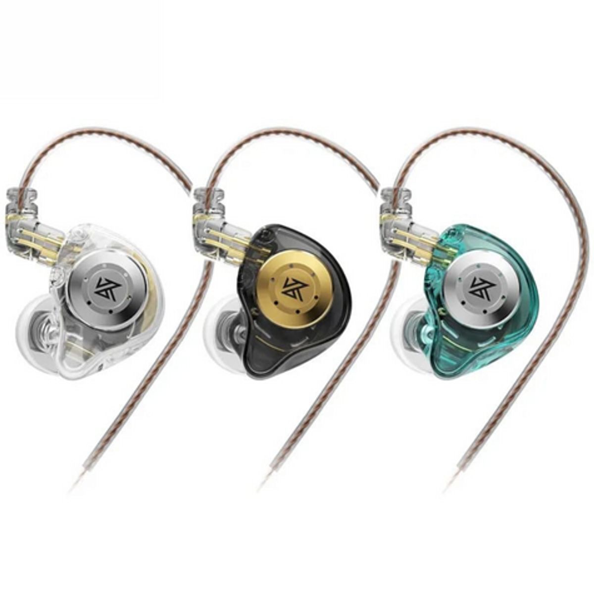 KZ - Audifonos KZ EDX Pro con microfono alta fidelidad de sonido Verde