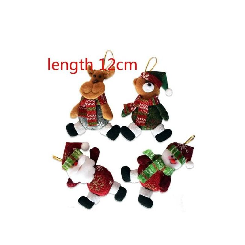 GENERICO - 6 adornos navideños navidad adornos para arbol de navidad