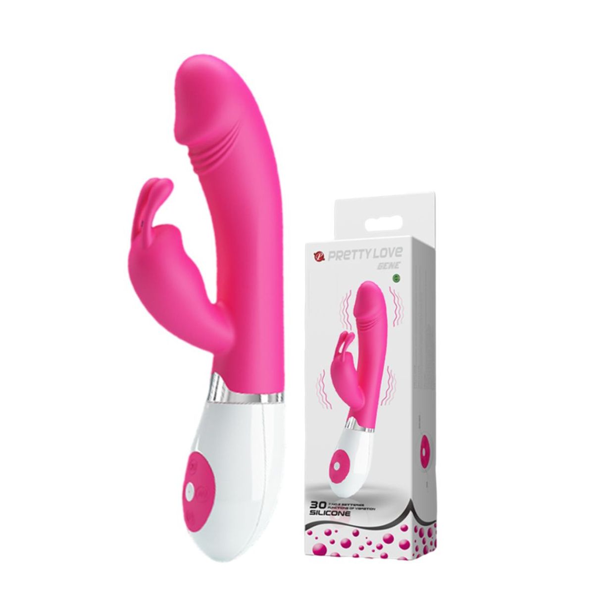 GENERICO - Vibrador Pretty Love GENE 30 Funciones Vibración