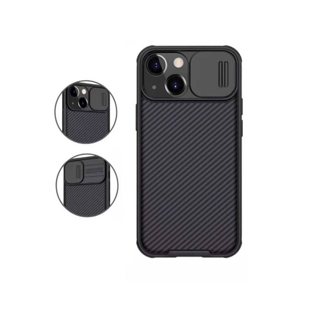 NILLKIN - Iphone 13 Case Funda Nillkin Camshield - Negro