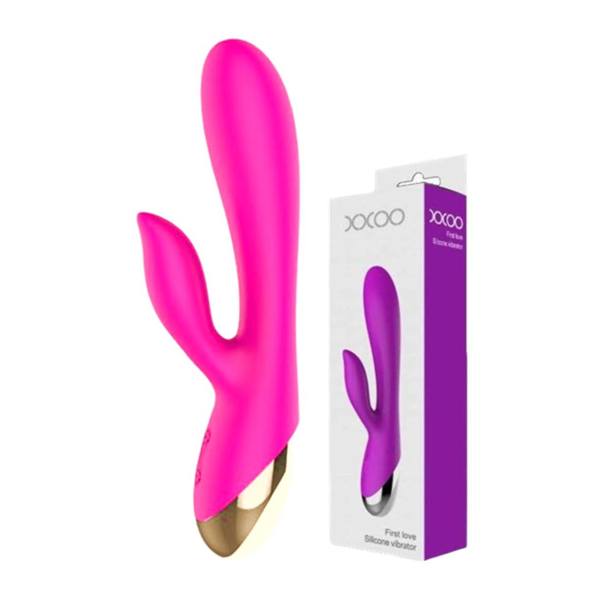 GENERICO - VIBRADOR XOXOO FIRST LOVE CON 10 VELOCIDADES