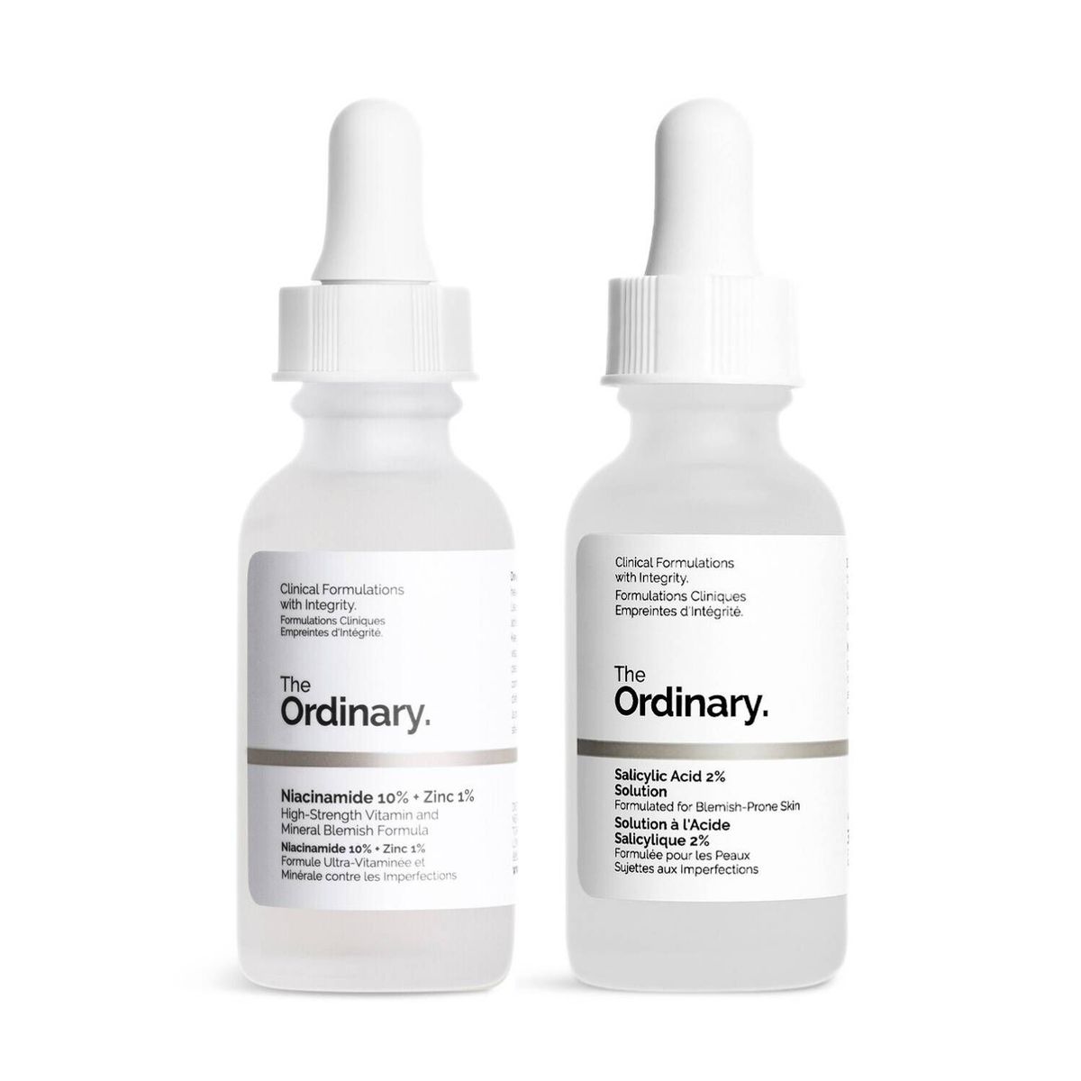 THE ORDINARY - Niacinamide 10% + zinc -1% y Salicylic Acid 2%  The Ordinary  Pack Reparador