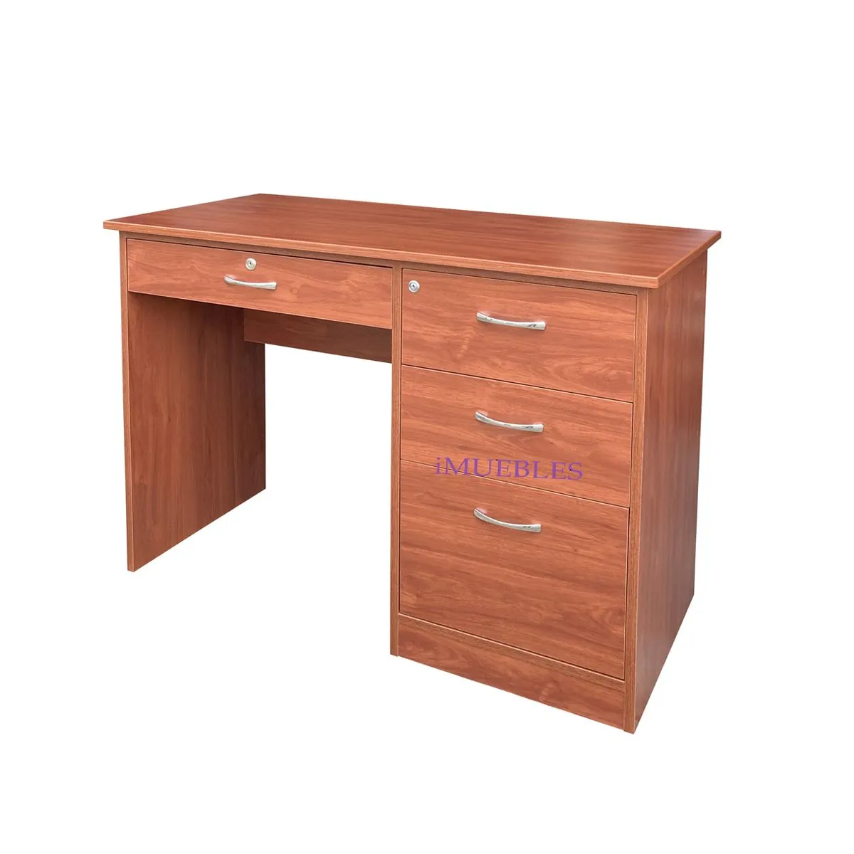 TEMEL - Escritorio Oficina Escritorio Ejecutivo Con Llave Melamina 18MM