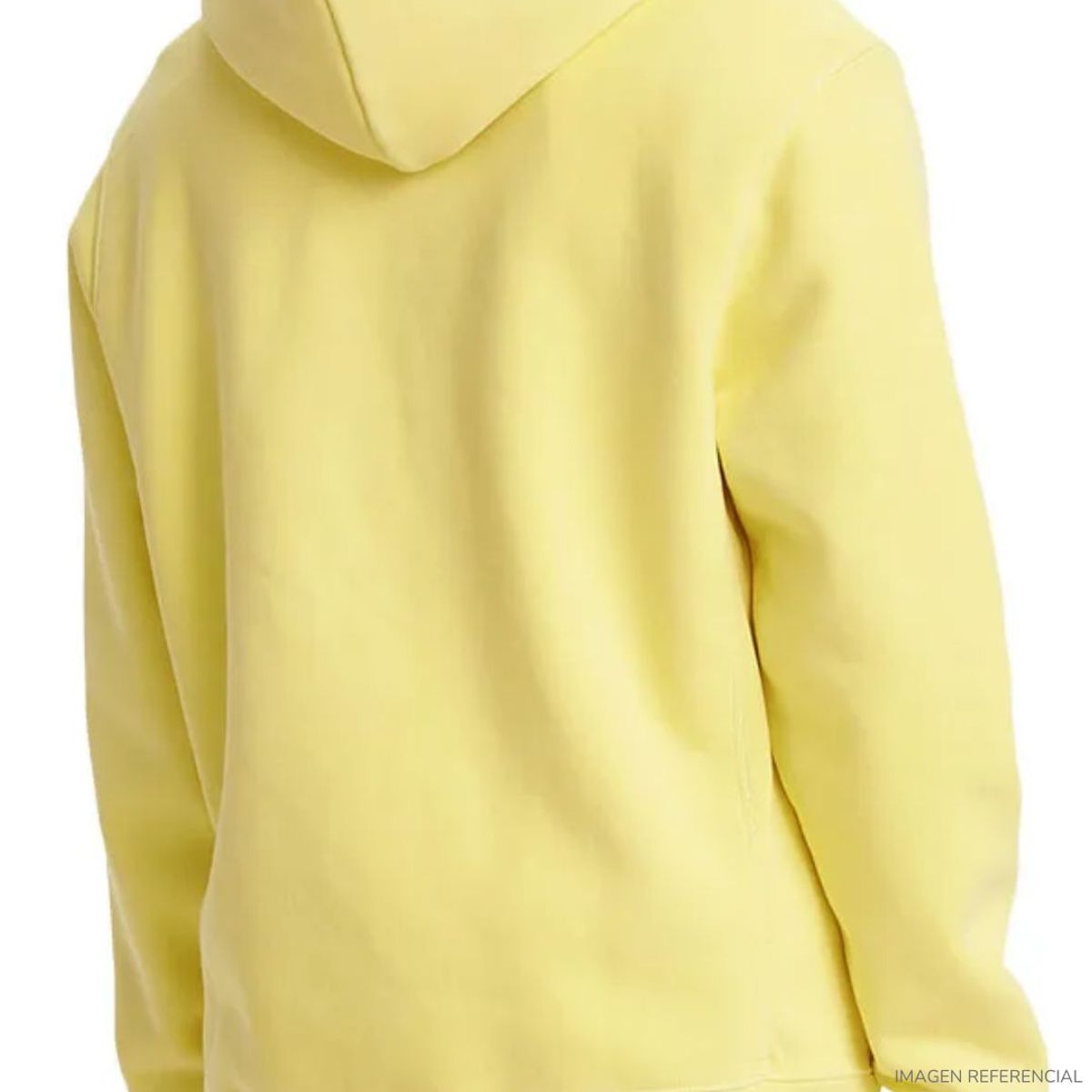 ROSUE - Polera Amarilla para hombre con capucha Hoodie Standart