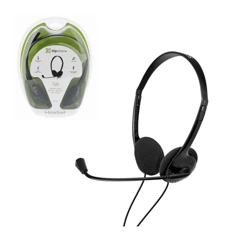 KLIP XTREME - AUDIFONOS CABLEADO KLIP XTREME KSH-280 3.5 mm con Microfono