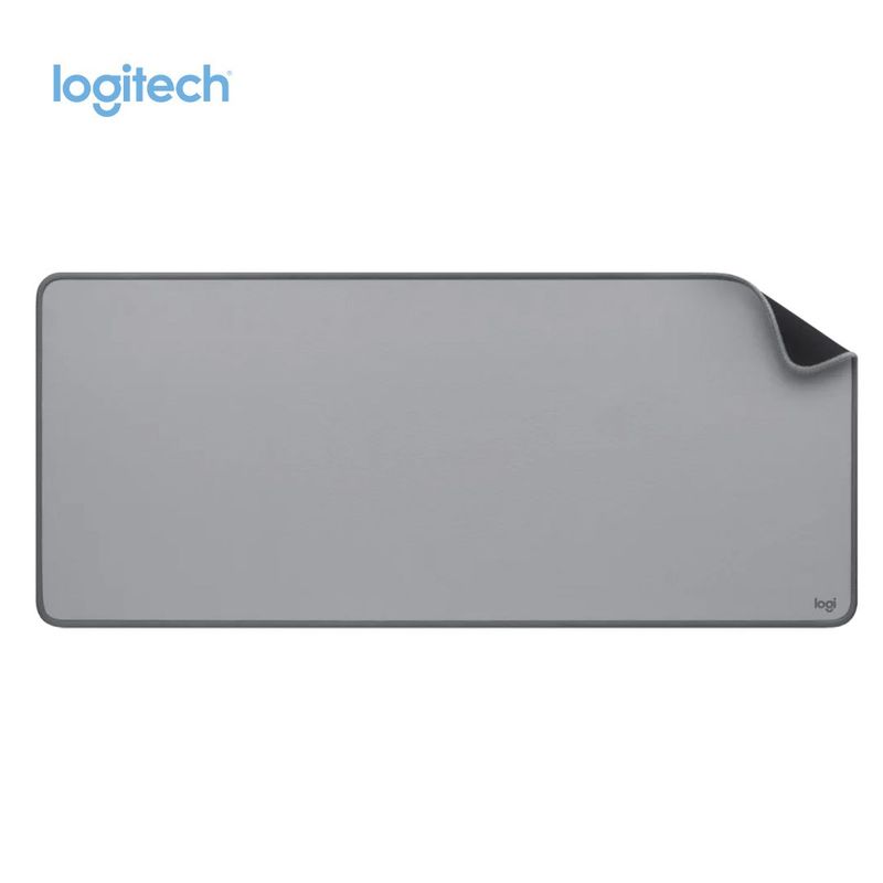 LOGITECH - Mousepad Logitech Desk-Mat Studio Series Anti Salpicaduras Gris
