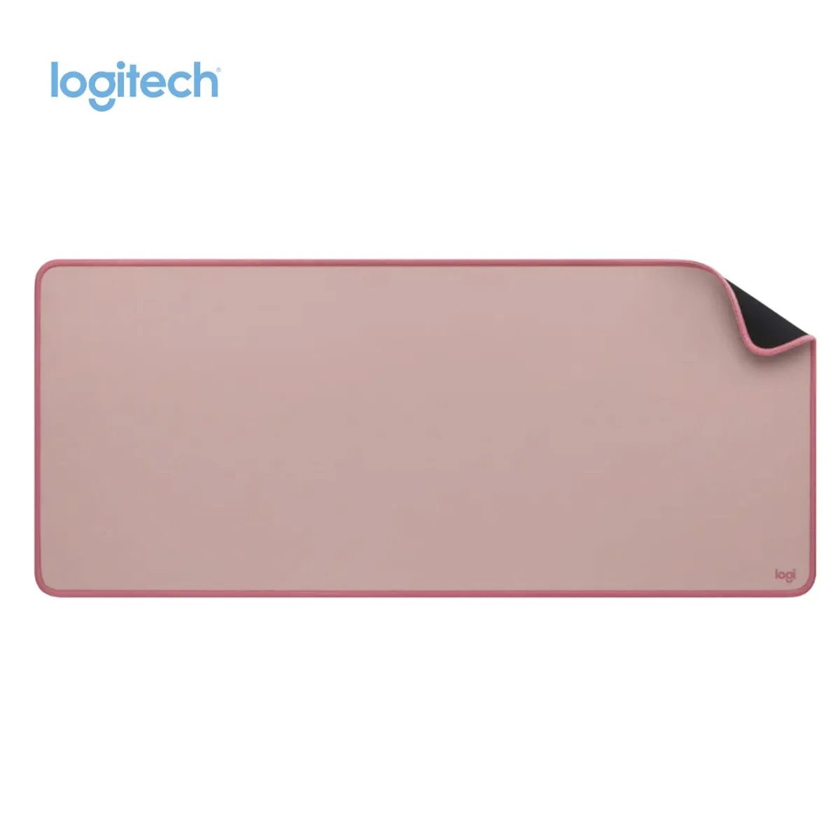 LOGITECH - Mousepad LogitechDesk-Mat Studio Series Anti Salpicaduras Rosa Oscuro