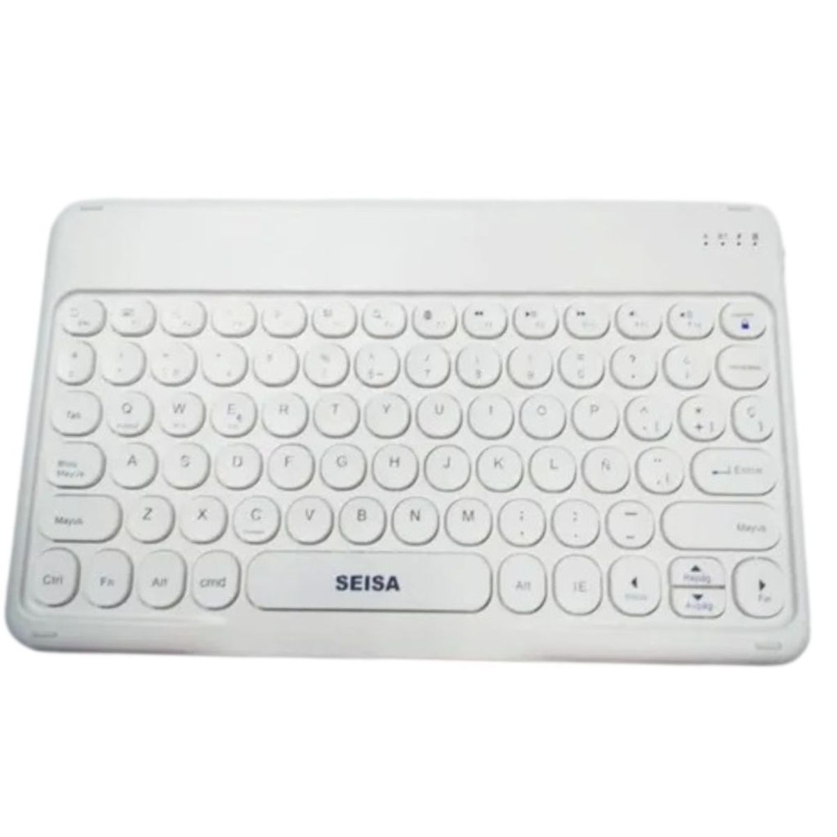 SEISA - Teclado bluetooth Seisa color blanco DN-H031 Élegans