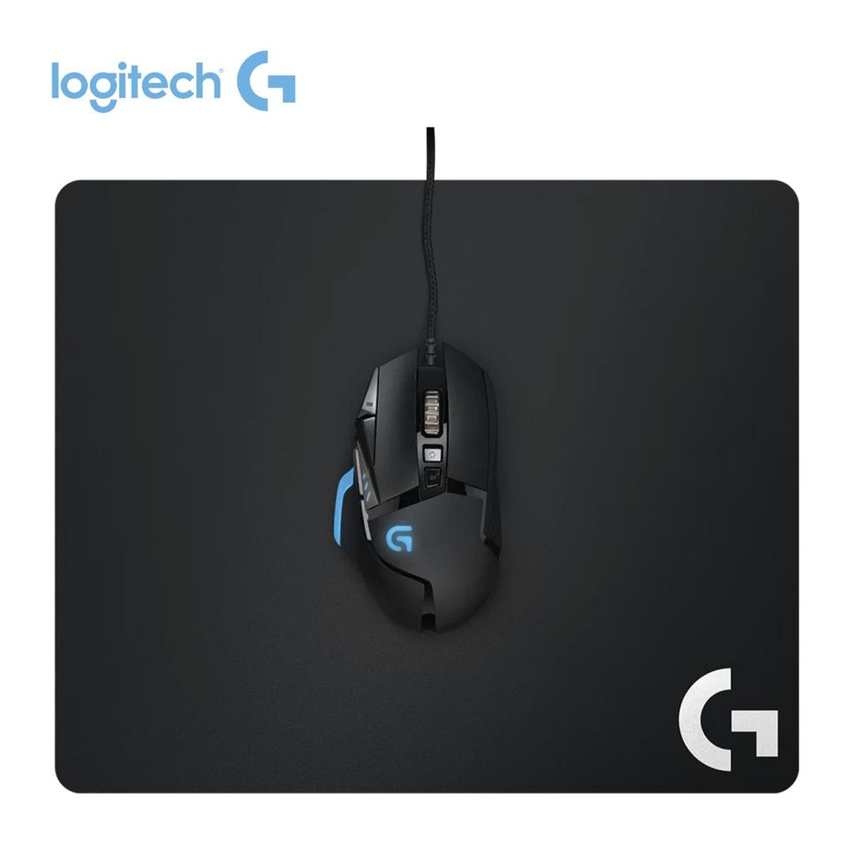 LOGITECH - Mousepad Logitech G Cloth Medium G240 Para Mouse Gaming Negro