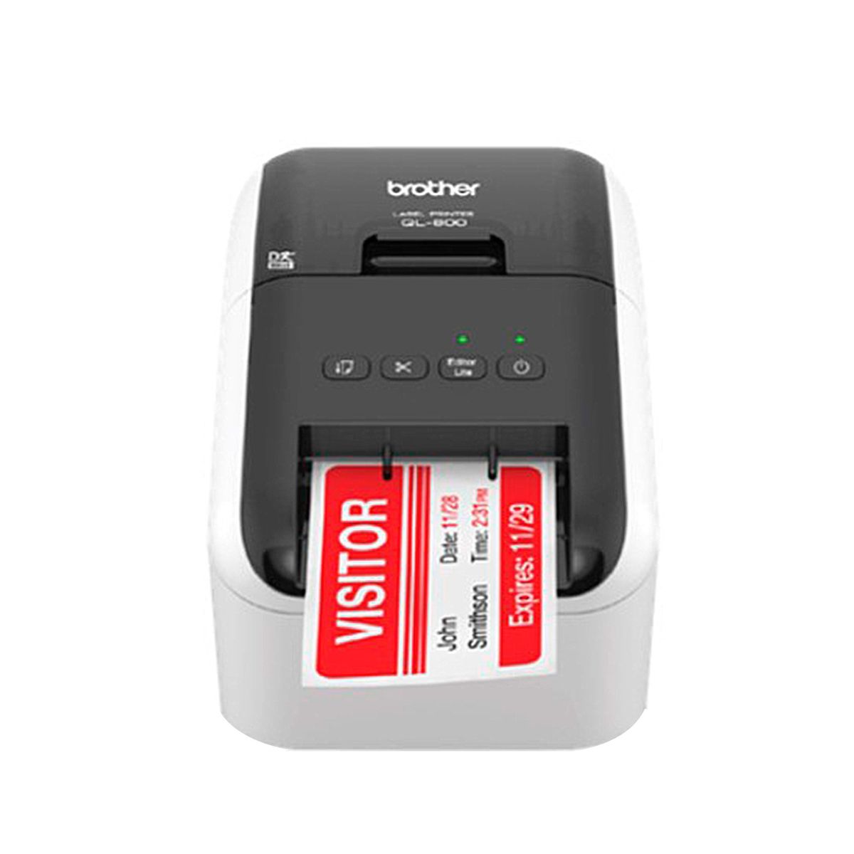 BROTHER - IMPRESORA ETIQUETADORA BROTHER QL-800 IMPRIME A NEGRO Y ROJO P/N:QL800