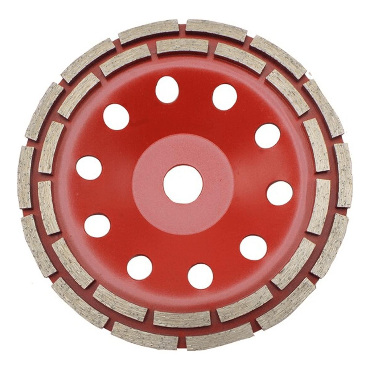 KAMASA - Copa Diamantada Doble Segmento  7" Rojo Kamasa KM515