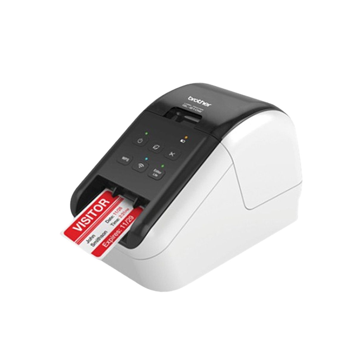 BROTHER - IMPRESORA ETIQUETADORA BROTHER QL-810W A NEGRO Y ROJO P/N: QL810W