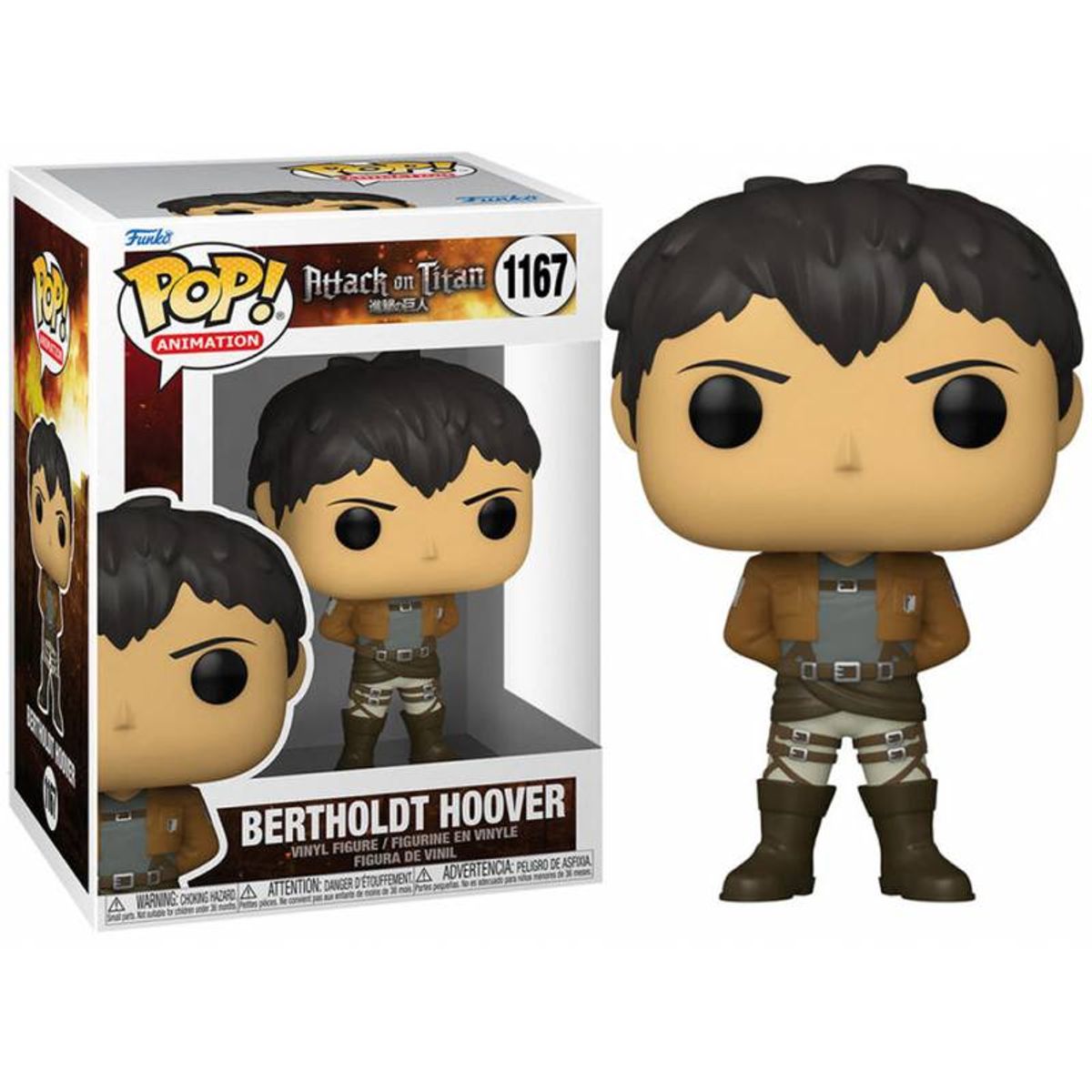 FUNKO - POP! ANIMATION: ATTACK ON TITAN -  BERTHOLDT HOOVER #1167