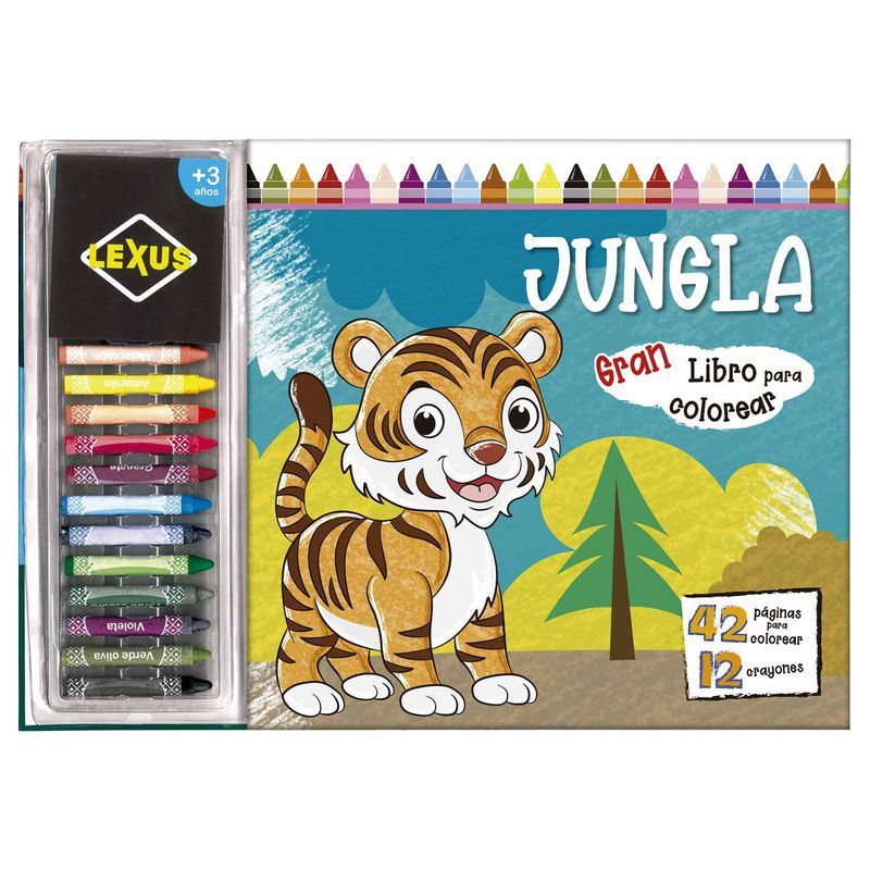 LEXUS - Jungla - Libro para Colorear