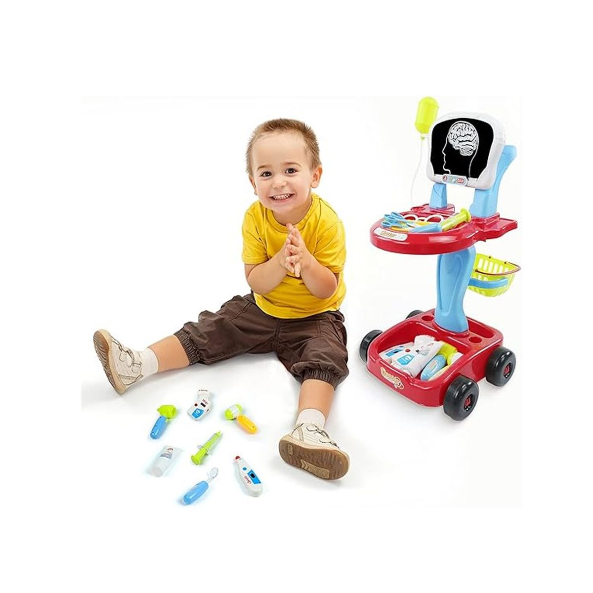 GENERICO - Set de Doctor con Ruedas 23 Piezas 660-44