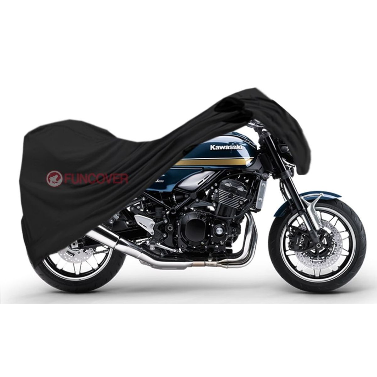 FUNCOVER - Funda Para Moto KAWASAKI Z900 RS Cobertor Impermeable Filtro Uv