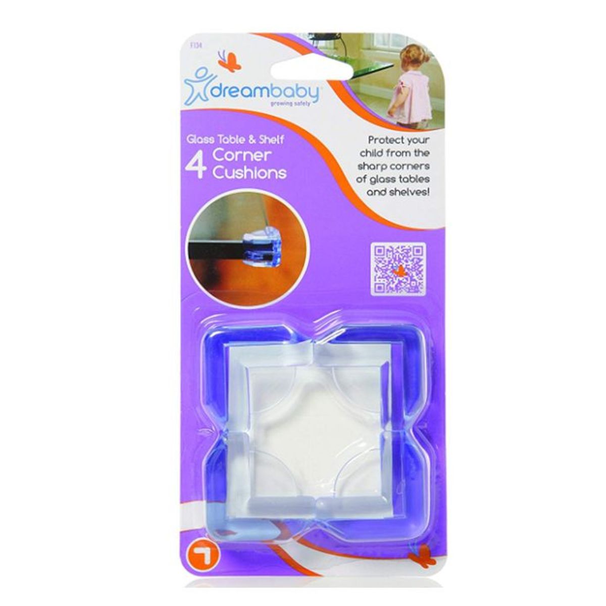 DREAMBABY - Protector de esquinas para mesa de vidrio Dreambaby – Pack de 4