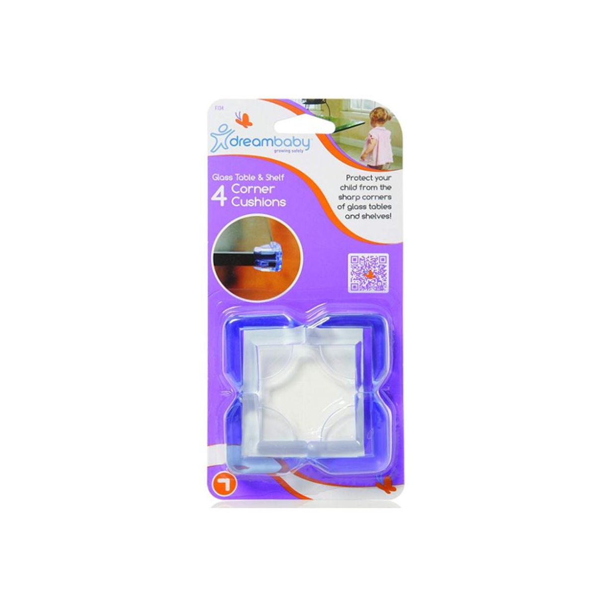 DREAMBABY - Protector de esquinas para mesa de vidrio Dreambaby – Pack de 4