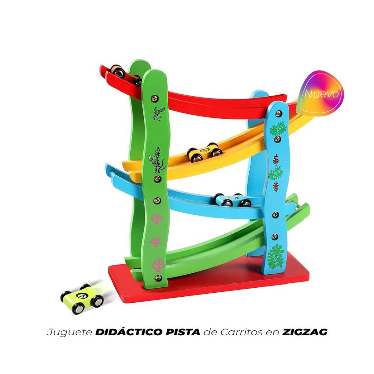 GENERICO - Pista De Carritos En Zigzag