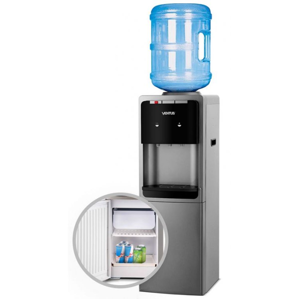 VENTUS - Dispensador De Agua Ventus VDA-20 Plomo 16 Litros