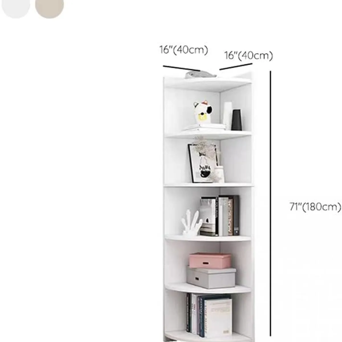 NACION MUEBLES - Esquinero Moderno Luna